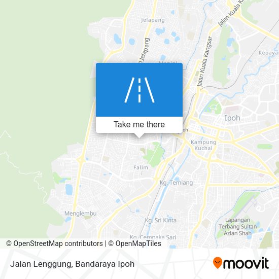 Peta Jalan Lenggung
