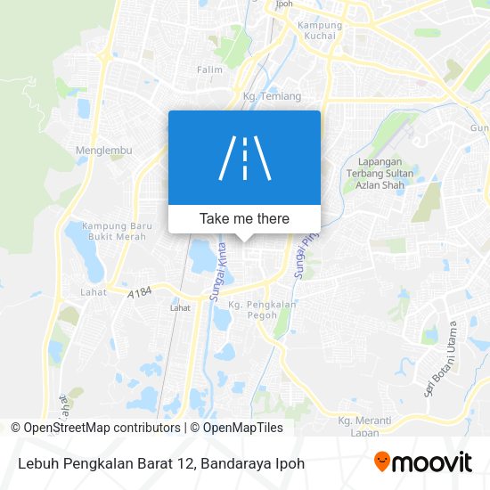 Lebuh Pengkalan Barat 12 map