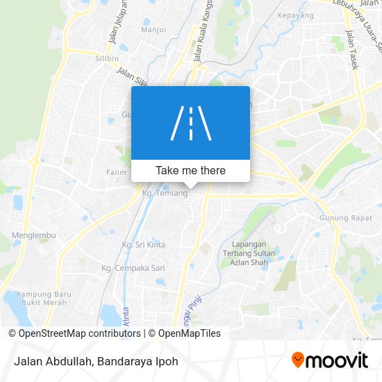 Jalan Abdullah map