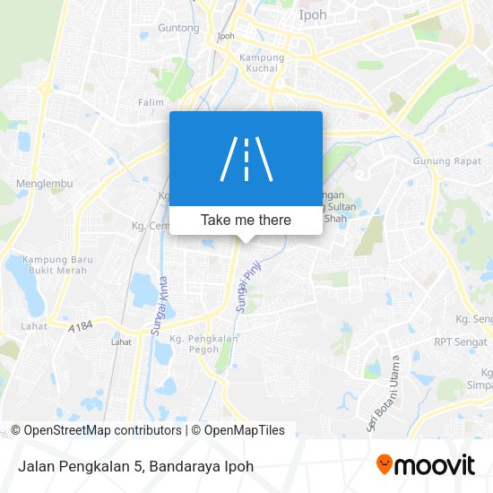 Peta Jalan Pengkalan 5