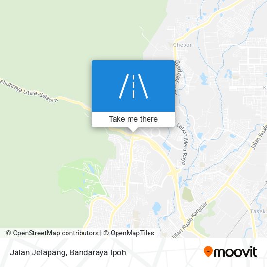 Jalan Jelapang map