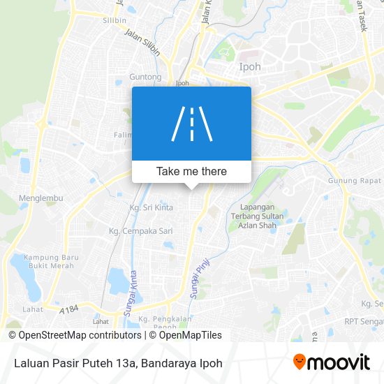 Peta Laluan Pasir Puteh 13a