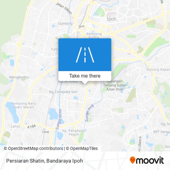 Persiaran Shatin map