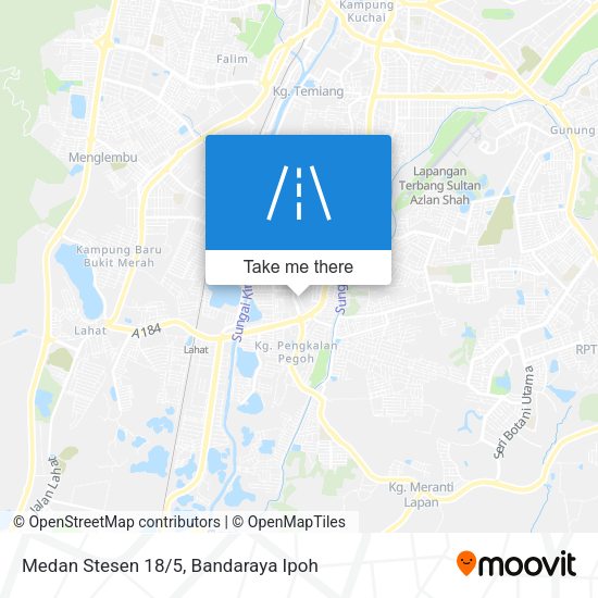 Medan Stesen 18/5 map