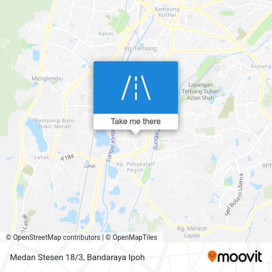 Peta Medan Stesen 18/3