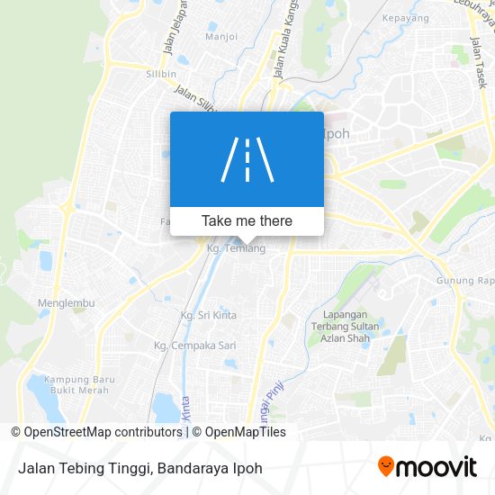 Jalan Tebing Tinggi map