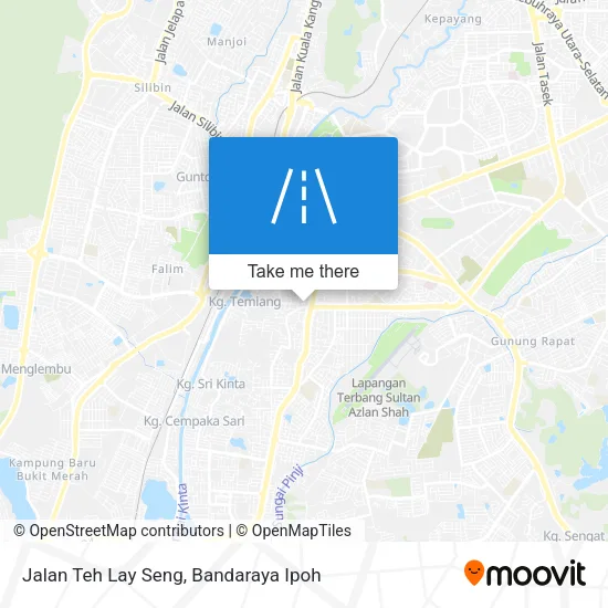 Peta Jalan Teh Lay Seng