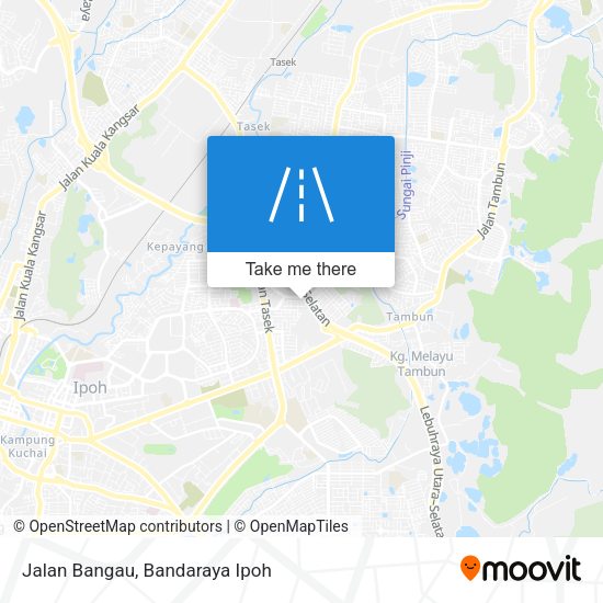 Peta Jalan Bangau