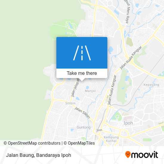 Peta Jalan Baung