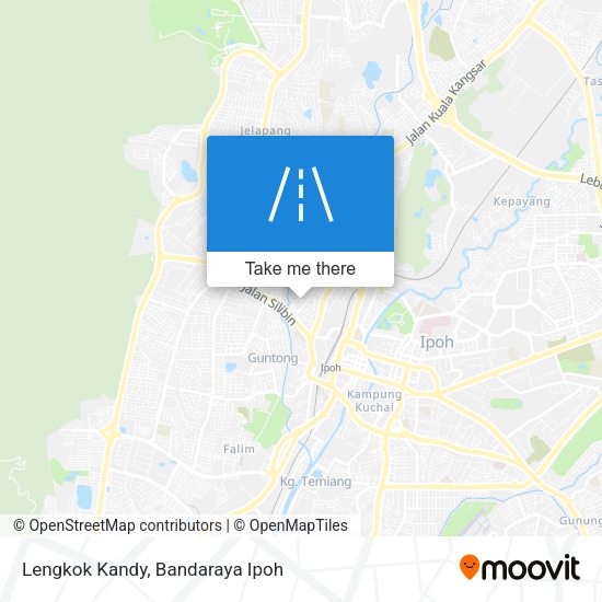 Lengkok Kandy map