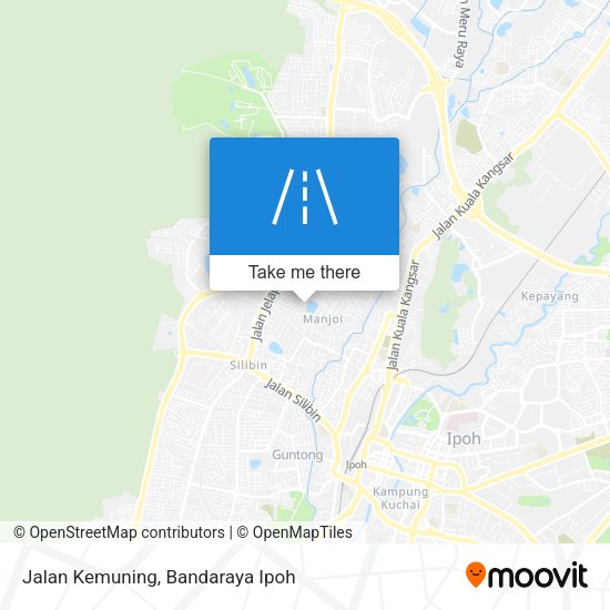 Peta Jalan Kemuning