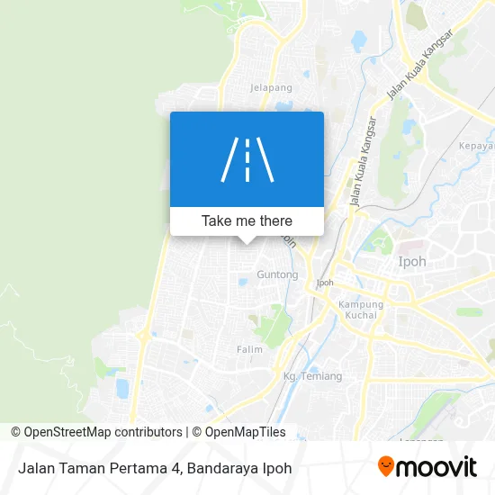 Jalan Taman Pertama 4 map