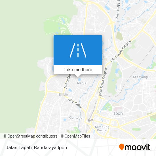 Peta Jalan Tapah