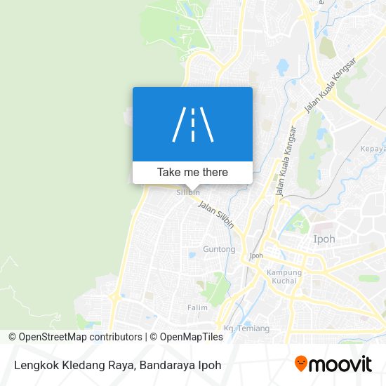 Peta Lengkok Kledang Raya