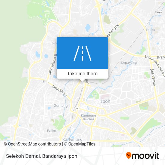 Selekoh Damai map