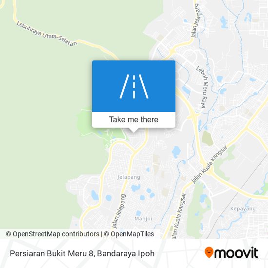 Peta Persiaran Bukit Meru 8