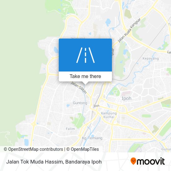 Jalan Tok Muda Hassim map