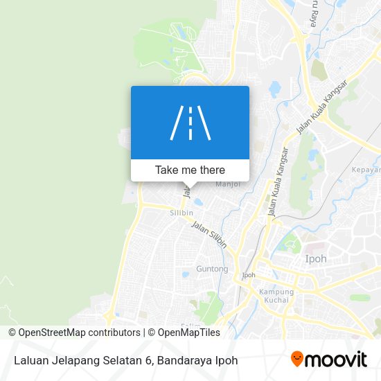 Laluan Jelapang Selatan 6 map