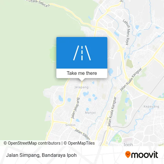 Jalan Simpang map