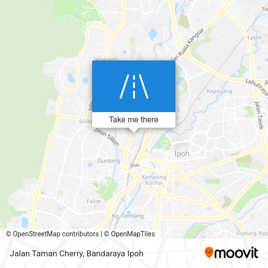 Peta Jalan Taman Cherry