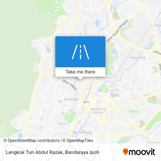Peta Lengkok Tun Abdul Razak