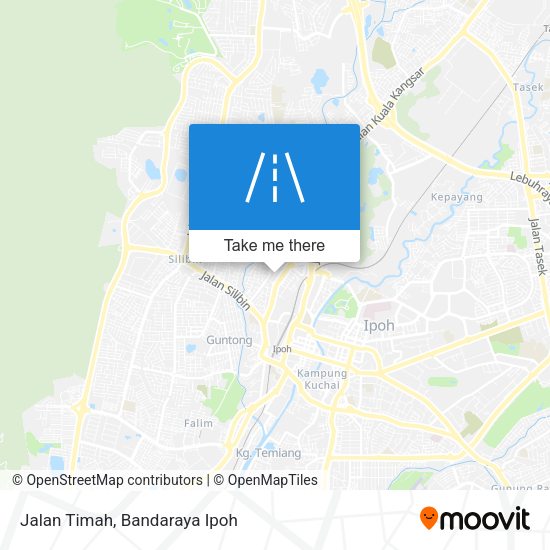 Peta Jalan Timah