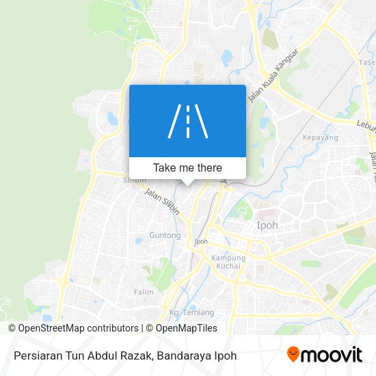 Persiaran Tun Abdul Razak map
