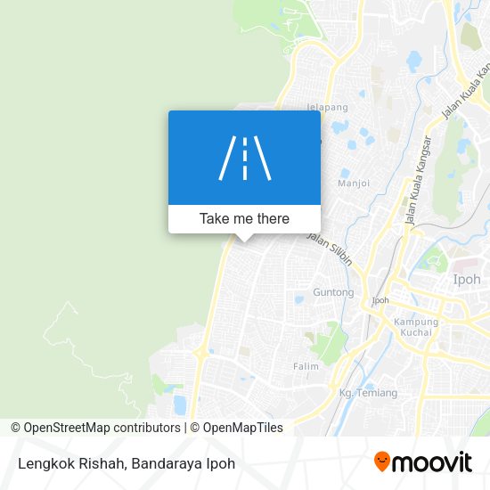 Lengkok Rishah map