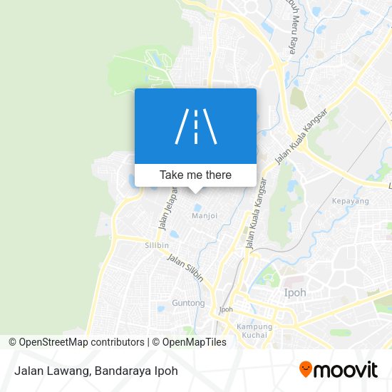 Peta Jalan Lawang