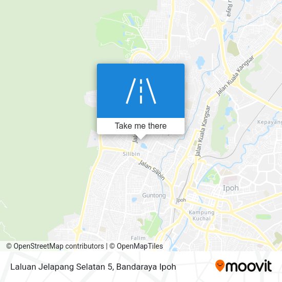 Laluan Jelapang Selatan 5 map