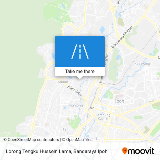 Lorong Tengku Hussein Lama map