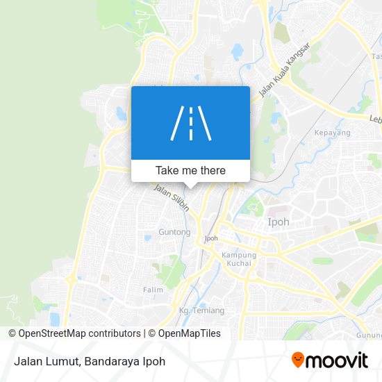 Peta Jalan Lumut