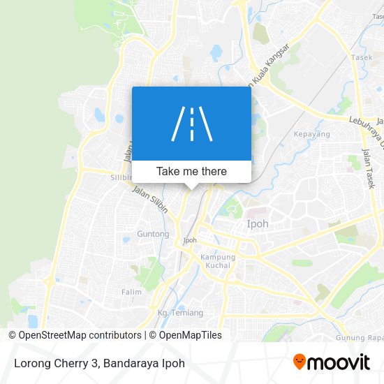 Lorong Cherry 3 map