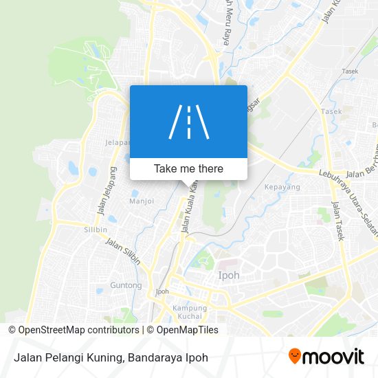 Peta Jalan Pelangi Kuning