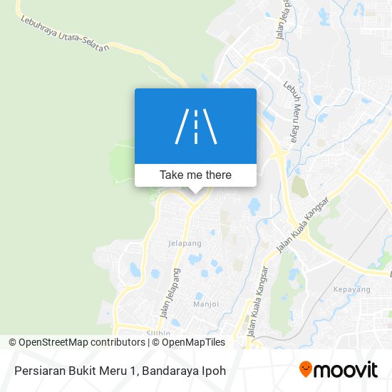 Persiaran Bukit Meru 1 map