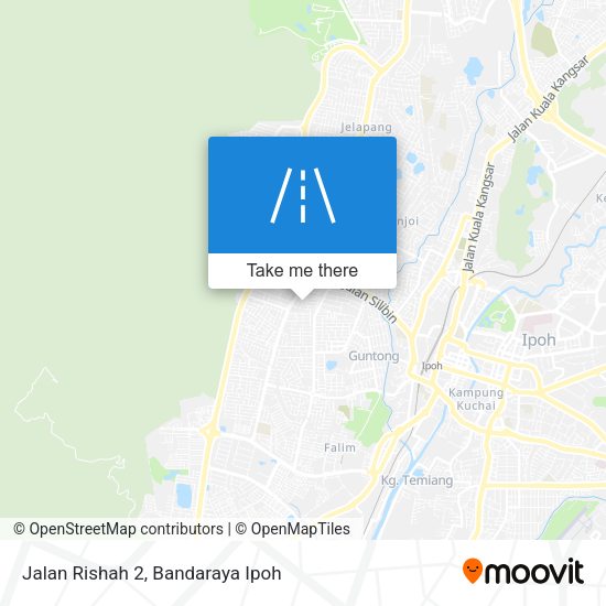 Jalan Rishah 2 map