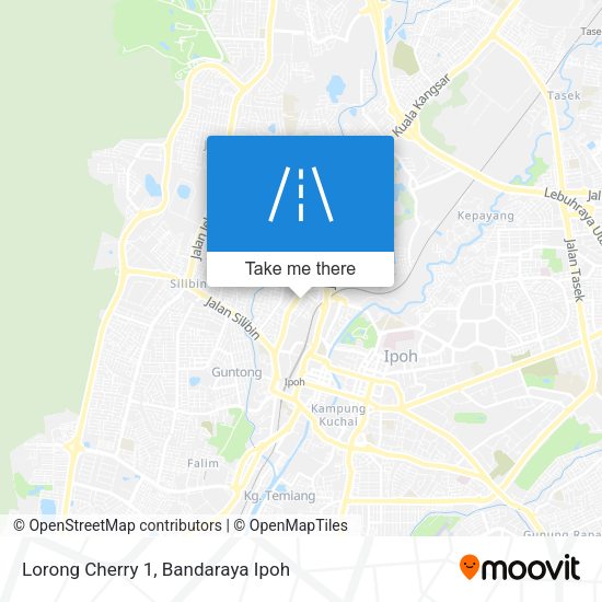 Lorong Cherry 1 map