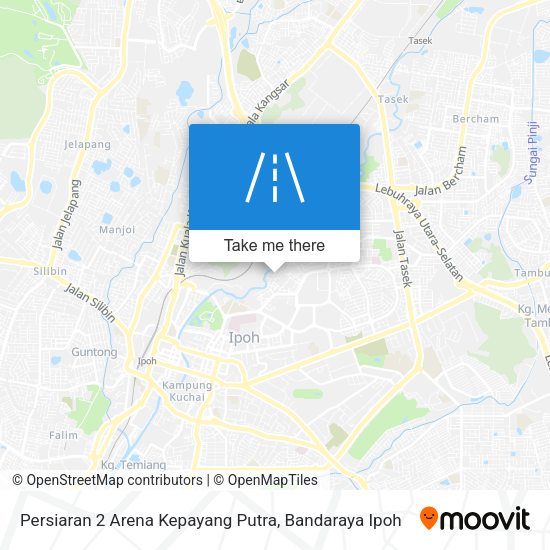 Peta Persiaran 2 Arena Kepayang Putra