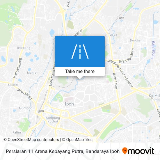 Peta Persiaran 11 Arena Kepayang Putra