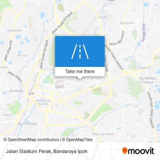 Jalan Stadium Perak map