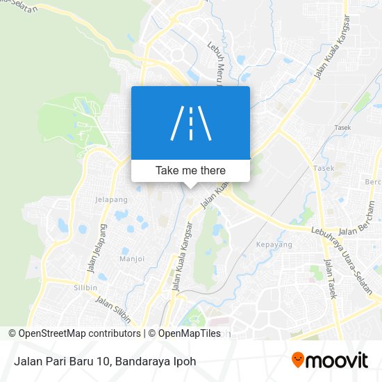 Peta Jalan Pari Baru 10