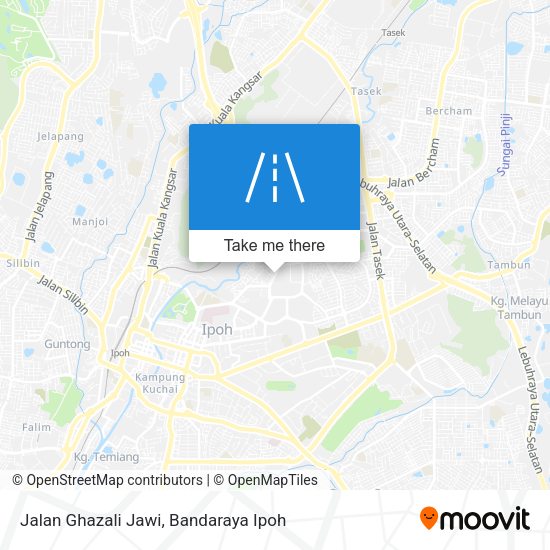 Jalan Ghazali Jawi map