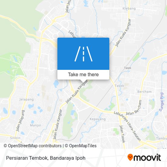 Peta Persiaran Tembok