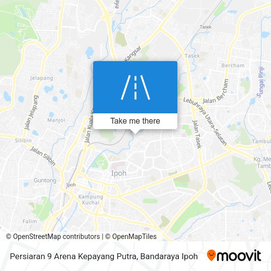 Persiaran 9 Arena Kepayang Putra map