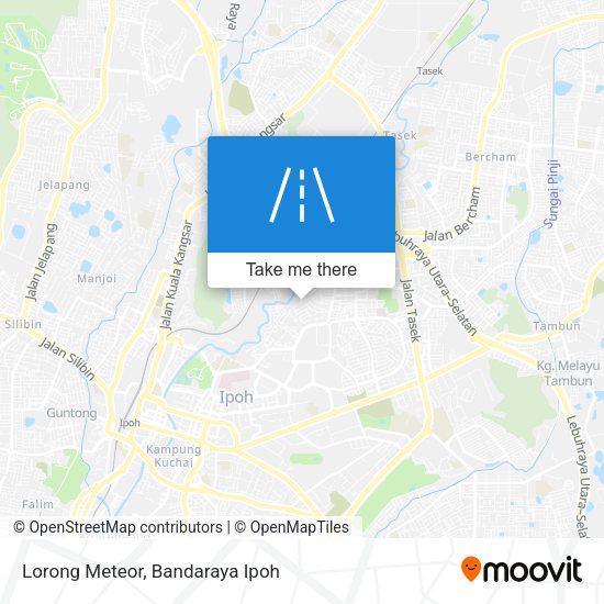 Peta Lorong Meteor