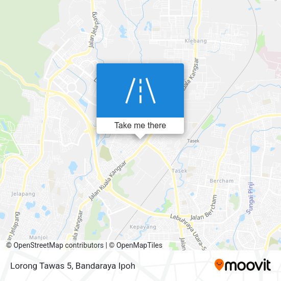 Lorong Tawas 5 map