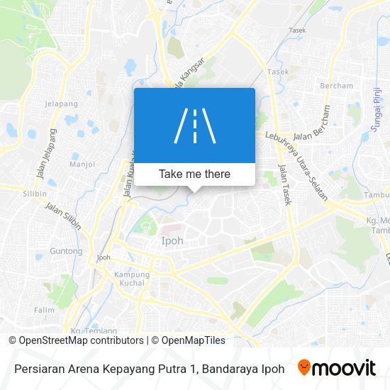 Persiaran Arena Kepayang Putra 1 map