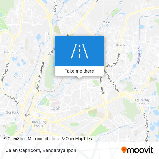 Jalan Capricorn map