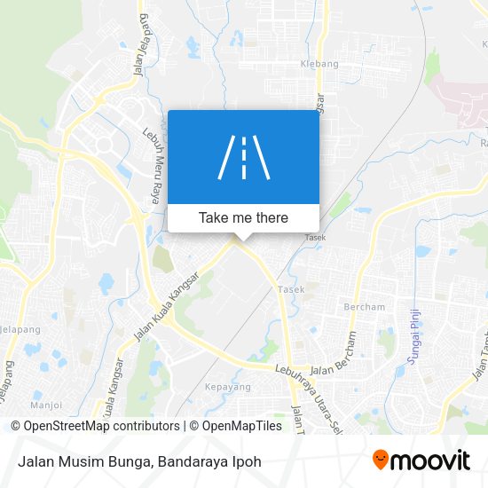 Jalan Musim Bunga map