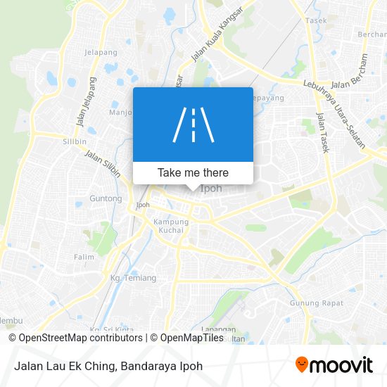 Peta Jalan Lau Ek Ching